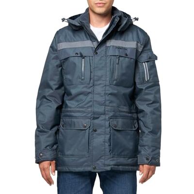 ARCTIX Performance Tundra Jacket with Added Reflective Visibility Chaqueta, Hombre, Gris, M Tall ARCTIX Performance Tundra Jacket with Added Reflective Visibility Chaqueta, Hombre, Gris, M Tall