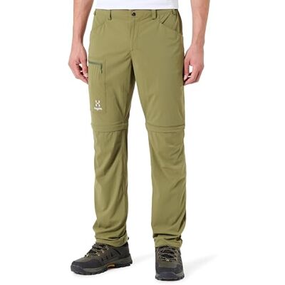 Haglöfs M Lite Standard Zip-off Pant - Hombre - Verde Oliva - 48 - Regular - Pantalones Haglöfs M Lite Standard Zip-off Pant - Hombre - Verde Oliva - 48 - Regular - Pantalones