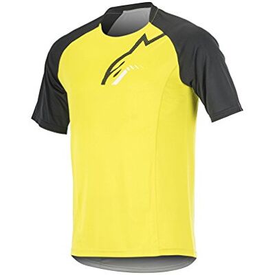 Alpinestars Camiseta Maga Corta, Hombres de TrailStar, Hombre, Color Acid Yellow Black, tamaño Medium Alpinestars Camiseta Maga Corta, Hombres de TrailStar, Hombre, Color Acid Yellow Black, tamaño Medium