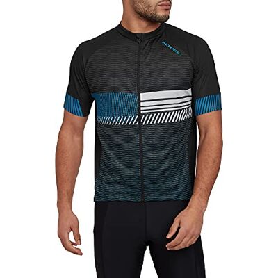 Altura Club Short Sleeve Jersey, Hombre, Negro y Azul, L Altura Club Short Sleeve Jersey, Hombre, Negro y Azul, L