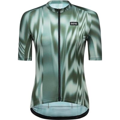 Gore Wear Spirit Paint Maillot de manga corta grisáceo mujer - XS Gore Wear Spirit Paint Maillot de manga corta grisáceo mujer - XS
