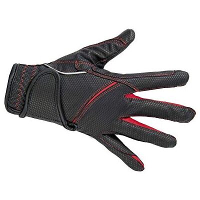 HKM SPORTS EQUIPMENT Guantes de equitación Unisex, Evergreen, Leiber 9130 Guantes de equitación, Unisex Adulto, Color Blanco/Rojo, tamaño Extra-Small HKM SPORTS EQUIPMENT Guantes de equitación Unisex, Evergreen, Leiber 9130 Guantes de equitación, Unisex Adulto, Color Blanco/Rojo, tamaño Extra-Small
