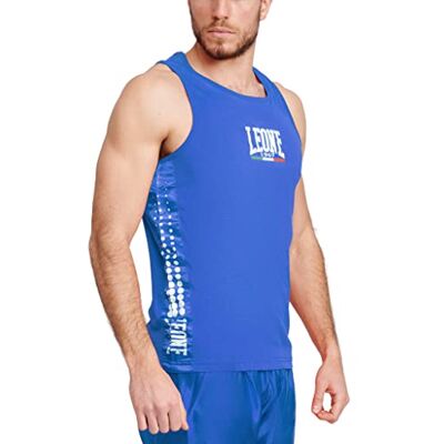LEONE 1947 , Chaleco De Boxeo, Azul, XL, LEONE 1947 , Chaleco De Boxeo, Azul, XL,