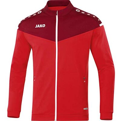 JAKO Chaqueta de poliéster Champ 2.0 para hombre, Hombre, Chaqueta de poliéster., , Rojo/vino., extra-large JAKO Chaqueta de poliéster Champ 2.0 para hombre, Hombre, Chaqueta de poliéster., , Rojo/vino., extra-large