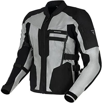Rebelhorn - SCANDAL II - Silver Nero - 7XL - Motorcycle jacket Rebelhorn - SCANDAL II - Silver Nero - 7XL - Motorcycle jacket