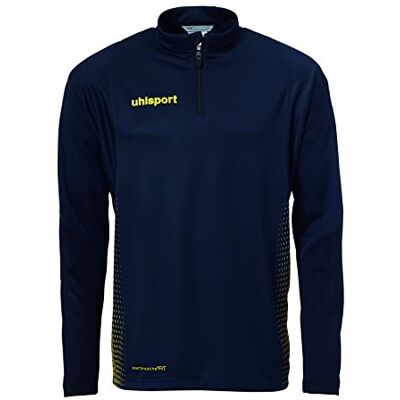 uhlsport Score 1/4 Zip Chándal con Cremallera 1/4, Hombre, Azul Marino/Amarillo Flúor, 116 uhlsport Score 1/4 Zip Chándal con Cremallera 1/4, Hombre, Azul Marino/Amarillo Flúor, 116