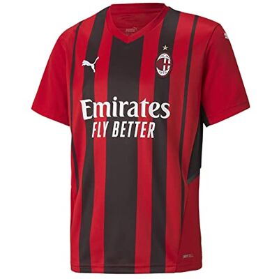 Puma AC Milan 21/22 Camiseta Junior - Camisa de Fútbol Puma AC Milan 21/22 Camiseta Junior - Camisa de Fútbol