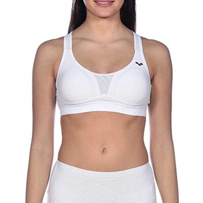 ARENA Sujetador Hera C-Cup Sujetador Deportivo, Mujer, White, 105 ARENA Sujetador Hera C-Cup Sujetador Deportivo, Mujer, White, 105