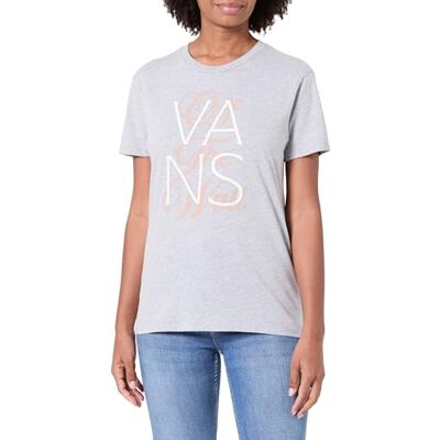 Vans Camiseta Imprint SS BFF, Gris Jaspeado, Talla M Vans Camiseta Imprint SS BFF, Gris Jaspeado, Talla M