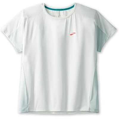 Brooks Sprint Free Short Sleeve 2.0 T-Shirt, Color Blanco, 20 para Mujer Brooks Sprint Free Short Sleeve 2.0 T-Shirt, Color Blanco, 20 para Mujer
