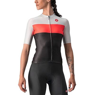Maillot Aero Pro Rosso Corsa Castelli - Manga corta - Mujer Maillot Aero Pro Rosso Corsa Castelli - Manga corta - Mujer