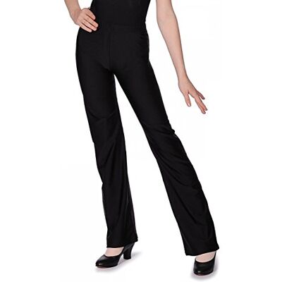Pantalones de jazz Roch Valley - Mujer Nylon-Lycra Acampanados S Pantalones de jazz Roch Valley - Mujer Nylon-Lycra Acampanados S