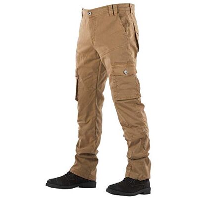 Overlap Carpenter Vintage Camel Jeans Hombre, Beige, Talla 34 Overlap Carpenter Vintage Camel Jeans Hombre, Beige, Talla 34