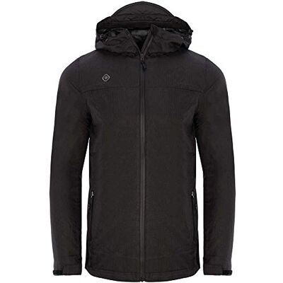 Izas Kassel Chaqueta Impermeable, Hombre, Negro, S Izas Kassel Chaqueta Impermeable, Hombre, Negro, S