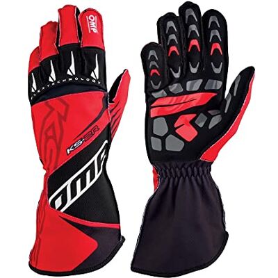 Omp KS-2R GUANTES MY2022 ROJO/NEGRO TALLA 5 Omp KS-2R GUANTES MY2022 ROJO/NEGRO TALLA 5