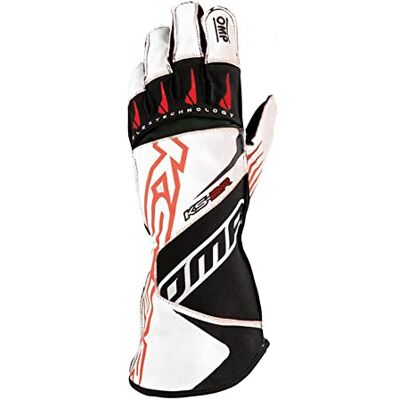Omp KS-2R GUANTES MY2022 BLANCO/RED TALLA XS Omp KS-2R GUANTES MY2022 BLANCO/RED TALLA XS