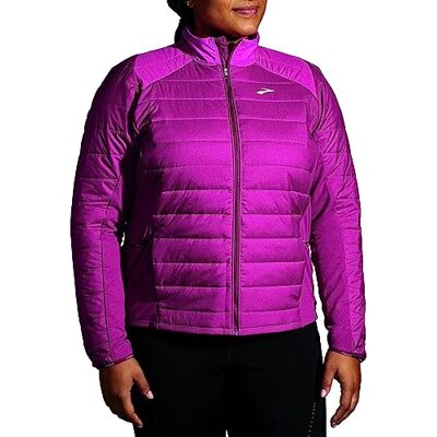Brooks Shield Hybrid Jacket 2.0 Jacket Mujer Viola Tamaño 30 Brooks Shield Hybrid Jacket 2.0 Jacket Mujer Viola Tamaño 30