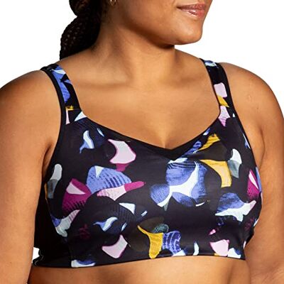 Brooks 350081056 Drive Convertible Run Bra Sports Bra Mujer Black/BR Stack Tamaño 0361C Brooks 350081056 Drive Convertible Run Bra Sports Bra Mujer Black/BR Stack Tamaño 0361C