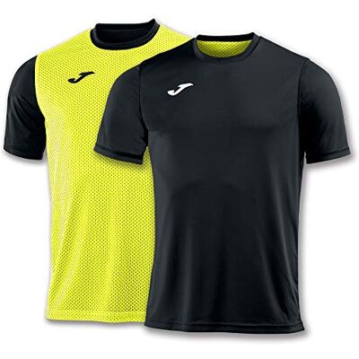 Joma Combi Camisetas Equip. M/C, Hombre, Negro-Amarillo, M Joma Combi Camisetas Equip. M/C, Hombre, Negro-Amarillo, M
