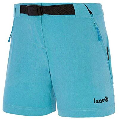Izas Bielsa Pantalones Cortos Trekking, Mujer, Turquesa, XL Izas Bielsa Pantalones Cortos Trekking, Mujer, Turquesa, XL