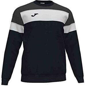 Joma Crew IV Sudaderas, Hombre, Negro-Antracita, 2XS Joma Crew IV Sudaderas, Hombre, Negro-Antracita, 2XS