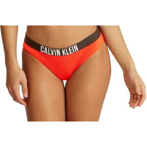 Calvin Braguita de Bikini para Mujer con Logo Tipo, Rojo (Flaming Chili), XL Calvin Braguita de Bikini para Mujer con Logo Tipo, Rojo (Flaming Chili), XL