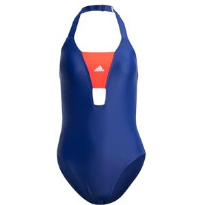 Adidas Mujer Sportswear Colorblock Swimsuit, Dark Blue/Bright Red, 36 Adidas Mujer Sportswear Colorblock Swimsuit, Dark Blue/Bright Red, 36