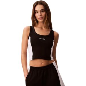 Calvin Mujer Tank Ropa de Playa, Negro (Negro), S Calvin Mujer Tank Ropa de Playa, Negro (Negro), S