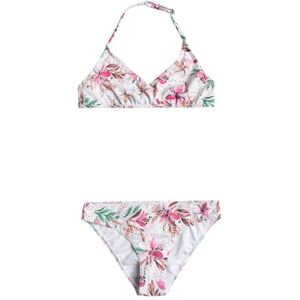 Roxy Happy Tropical Conjunto de bikini triangular para Niñas 6-16 Roxy Happy Tropical Conjunto de bikini triangular para Niñas 6-16