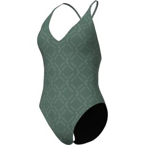 ARENA Losange Graphic Bañador Mujer, Traje de Baño en Tejido Elástico Reciclado de Secado Rápido, Bañador para Playa y Piscina con Tejido Forrado y Copas Extraíbles ARENA Losange Graphic Bañador Mujer, Traje de Baño en Tejido Elástico Reciclado de Secado Rápido, Bañador para Playa y Piscina con Tejido Forrado y Copas Extraíbles