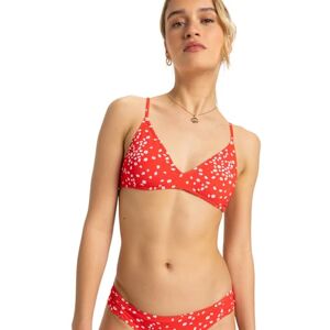 Roxy , Beach Classics Athletic Top de Dos Piezas, Mujer, L, Poppy Red Dancing Ditsy Swim Roxy , Beach Classics Athletic Top de Dos Piezas, Mujer, L, Poppy Red Dancing Ditsy Swim