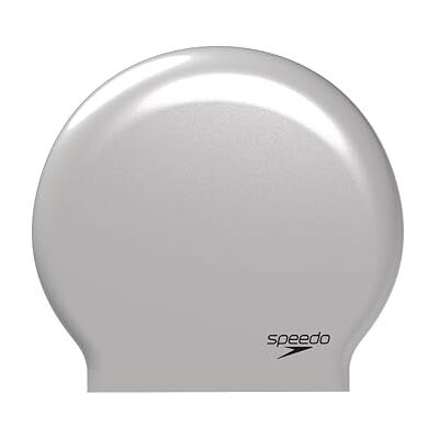 Speedo Biofuse Protective Gorro de natación para Unisex Adulto, Plata, L Speedo Biofuse Protective Gorro de natación para Unisex Adulto, Plata, L