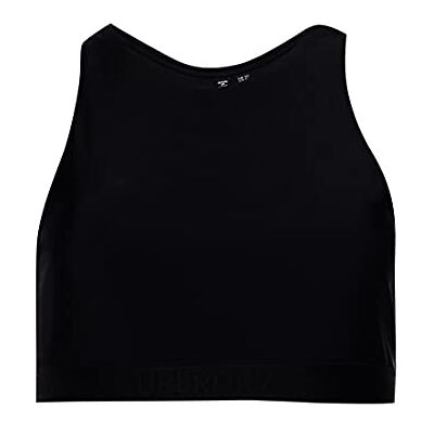 Superdry Swimwear Volley Crop Top Black 40 Mujer Superdry Swimwear Volley Crop Top Black 40 Mujer