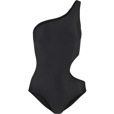 Urban Classics Ladies Asymmetric Cut out Mujer Bañador Negro M 85% poliéster, 15% elastán Urban Classics Ladies Asymmetric Cut out Mujer Bañador Negro M 85% poliéster, 15% elastán