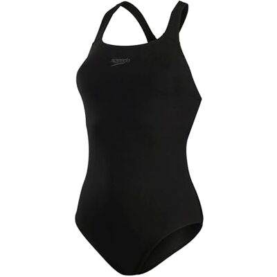 Speedo Eco Endurance+ Kickback Bañador Mujer, Negro, 40 Speedo Eco Endurance+ Kickback Bañador Mujer, Negro, 40