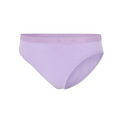 Adidas Bikini de Pierna Alta para Mujer Active Essentials Cotton Slip, Powder Plum_, M Adidas Bikini de Pierna Alta para Mujer Active Essentials Cotton Slip, Powder Plum_, M