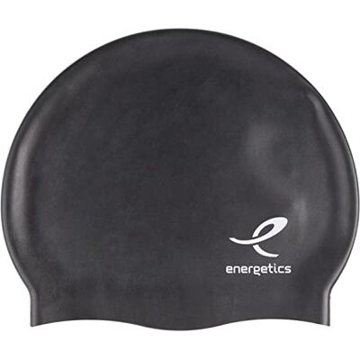 ENERGETICS SIL Gorro de baño, Unisex niños, Black, One Size ENERGETICS SIL Gorro de baño, Unisex niños, Black, One Size