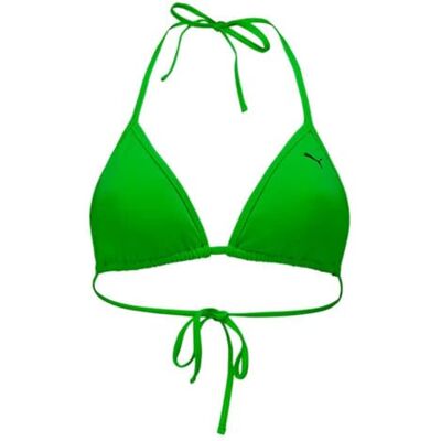 PUMA Swim Women Side Tie Parte Inferior de Bikini para Mujer, 1 Unidad, Verde Fluorescente, XL PUMA Swim Women Side Tie Parte Inferior de Bikini para Mujer, 1 Unidad, Verde Fluorescente, XL