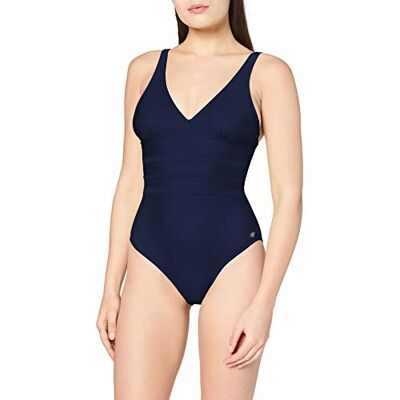 Haute pression Bañador de Alta presión para Mujer., Azul Marino, 44 Haute pression Bañador de Alta presión para Mujer., Azul Marino, 44