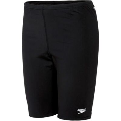 Speedo Niño Traje de baño Jammer Eco Endurance+ Entrenamiento Resistente al Cloro Secado rápido Tejido elástico Material Reciclado Ajuste cómodo Black 15-16 Speedo Niño Traje de baño Jammer Eco Endurance+ Entrenamiento Resistente al Cloro Secado rápido Tejido elástico Material Reciclado Ajuste cómodo Black 15-16