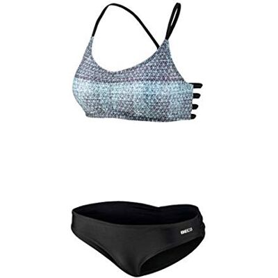 Beco Conjunto de Bikini para Mujer, Mujer, , Turquesa y Negro, 38 Beco Conjunto de Bikini para Mujer, Mujer, , Turquesa y Negro, 38
