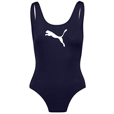 PUMA Women's Swimsuit Bañador de una Pieza, Marina, M para Mujer PUMA Women's Swimsuit Bañador de una Pieza, Marina, M para Mujer