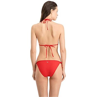 PUMA Swim Women Side Tie Bikini Bottom 1P C: Red_T: M PUMA Swim Women Side Tie Bikini Bottom 1P C: Red_T: M