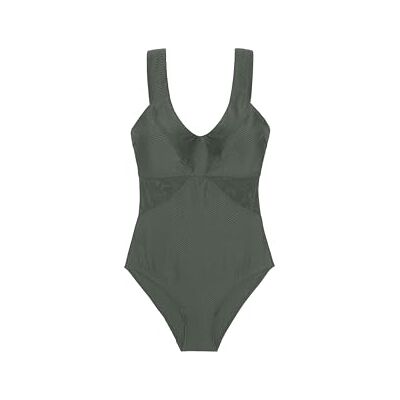 Dorina Bañador Moldeador Saint Tropez – Sin Aros, Almohadillas Extraíbles, Tirantes Anchos, Microfibra Texturizada & Powermesh, Cierre de Corchete Trasero, Verde Dorina Bañador Moldeador Saint Tropez – Sin Aros, Almohadillas Extraíbles, Tirantes Anchos, Microfibra Texturizada & Powermesh, Cierre de Corchete Trasero, Verde