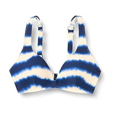 Triumph Bikini para Mujer, Combinación Azul y Oscuro., 36D Triumph Bikini para Mujer, Combinación Azul y Oscuro., 36D
