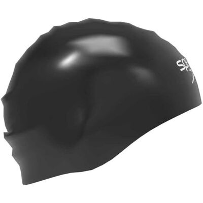 Speedo Hiro Gorro de natación para Unisex Adulto, Negro, L Speedo Hiro Gorro de natación para Unisex Adulto, Negro, L