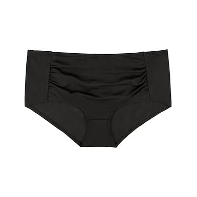 Dorina Braguita de Bikini Hipster Fiji – Efecto Vientre Plano con Forro de Power Mesh, Fruncido Delantero, Cobertura Total, Microfibra, Negro Dorina Braguita de Bikini Hipster Fiji – Efecto Vientre Plano con Forro de Power Mesh, Fruncido Delantero, Cobertura Total, Microfibra, Negro