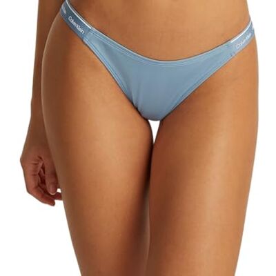 Calvin Braguita de Bikini Mujer Curved Delta con Logotipo en la Cintura Calvin Braguita de Bikini Mujer Curved Delta con Logotipo en la Cintura