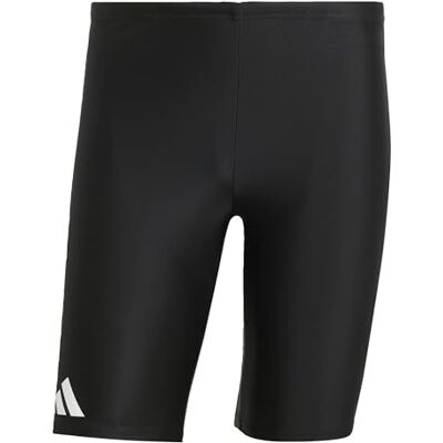 Adidas Uomo Solid Swim Jammers, Black/White, 42 Adidas Uomo Solid Swim Jammers, Black/White, 42