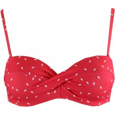 Firefly Maggy Mm Parte Superior de Bikini para Mujer Mini Leaves Pink 44B Firefly Maggy Mm Parte Superior de Bikini para Mujer Mini Leaves Pink 44B